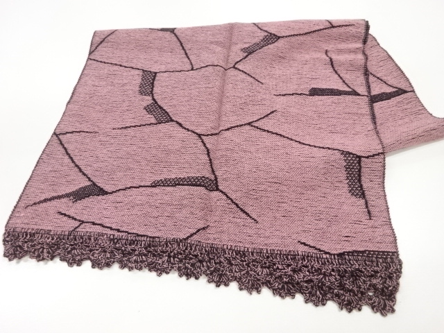 抽象模様ショール